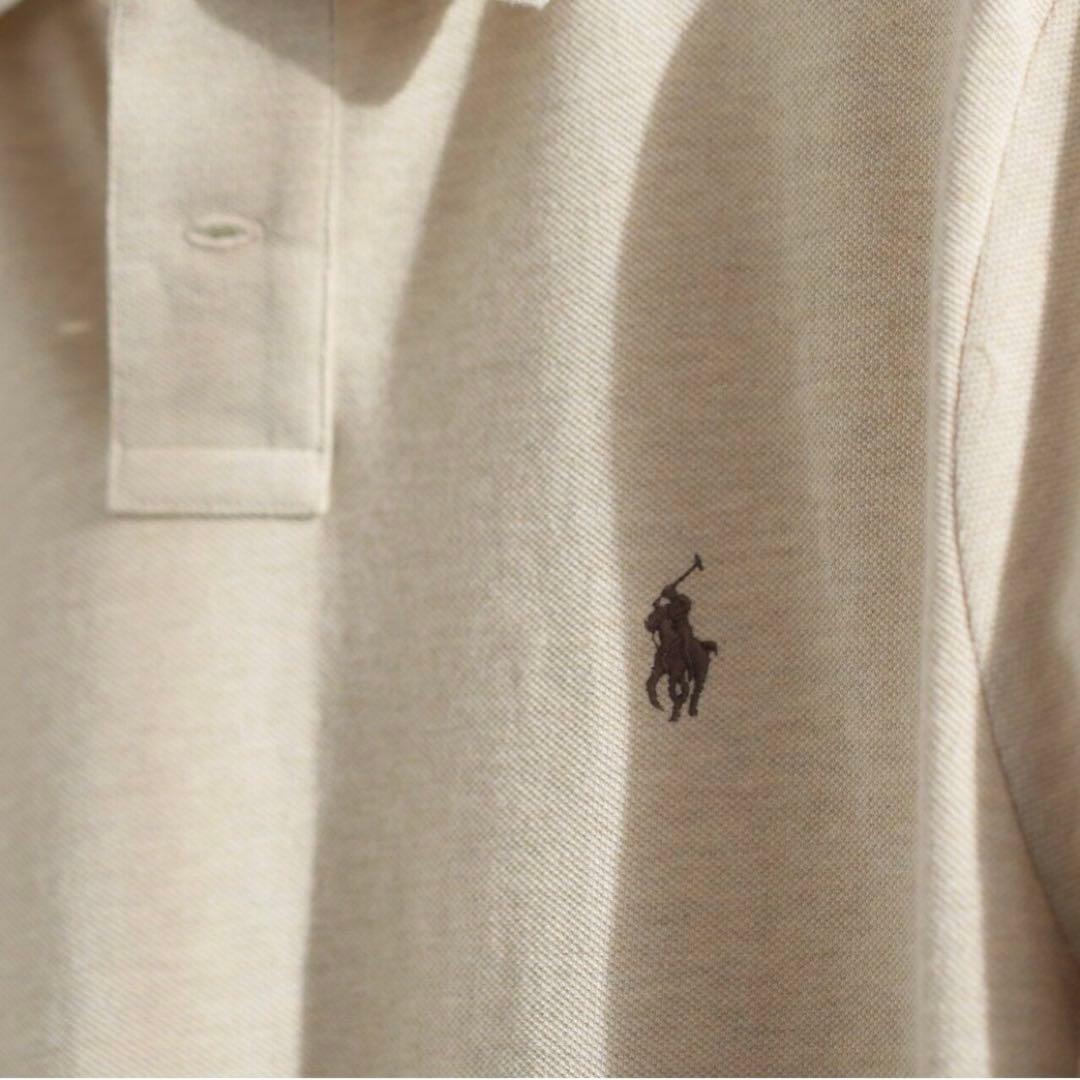 Ralph Lauren ベージュ ポロシャツ M