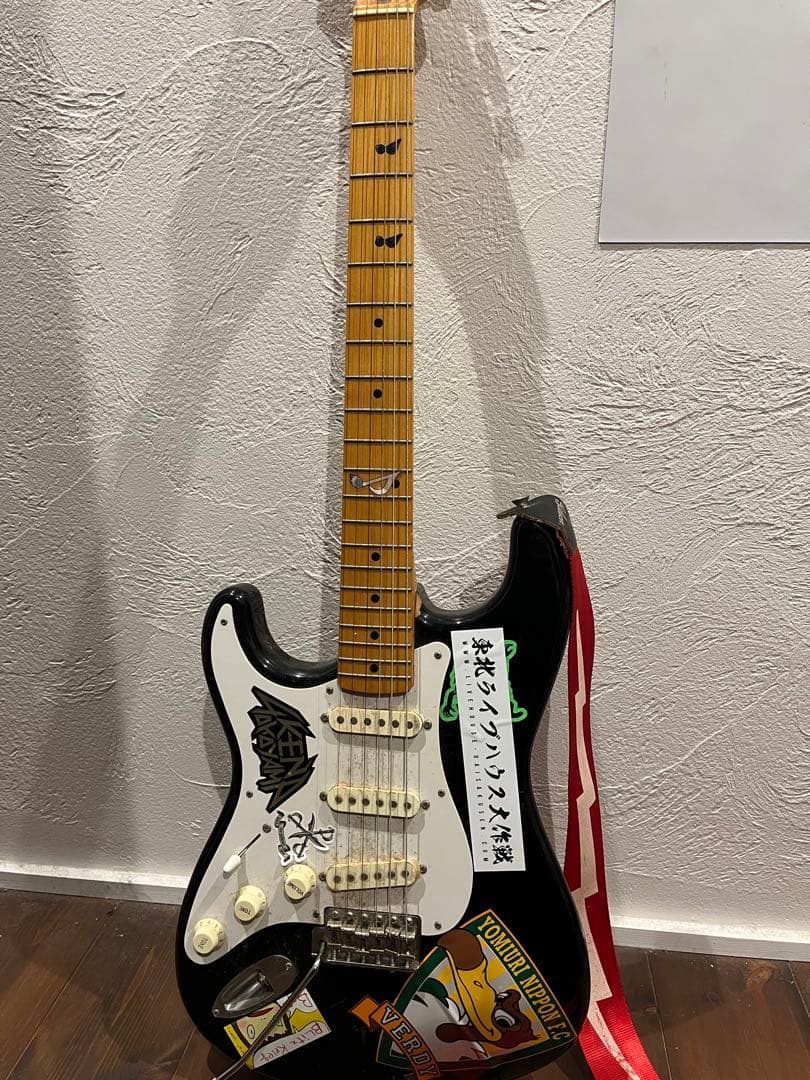 Fender Stratocaster ブラック レフティ