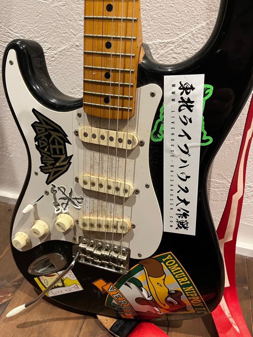 Fender Stratocaster ブラック レフティ