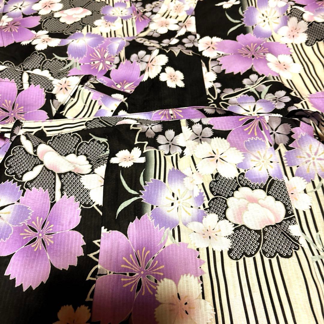 値下げ　新品　未使用　定価15000円位　浴衣　2部式　セパレート　L 夏祭り