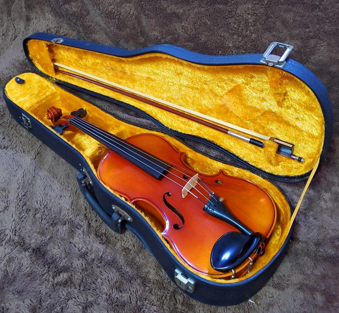 スズキ No.280 バイオリン 1/2 1978年製 SUZUKI 弓 杉藤