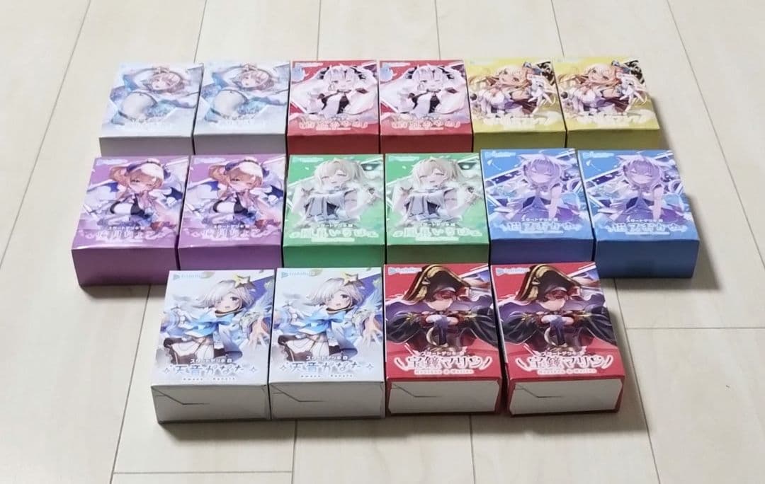 ホロライブ　ホロカ　スタートデッキ　16個セット