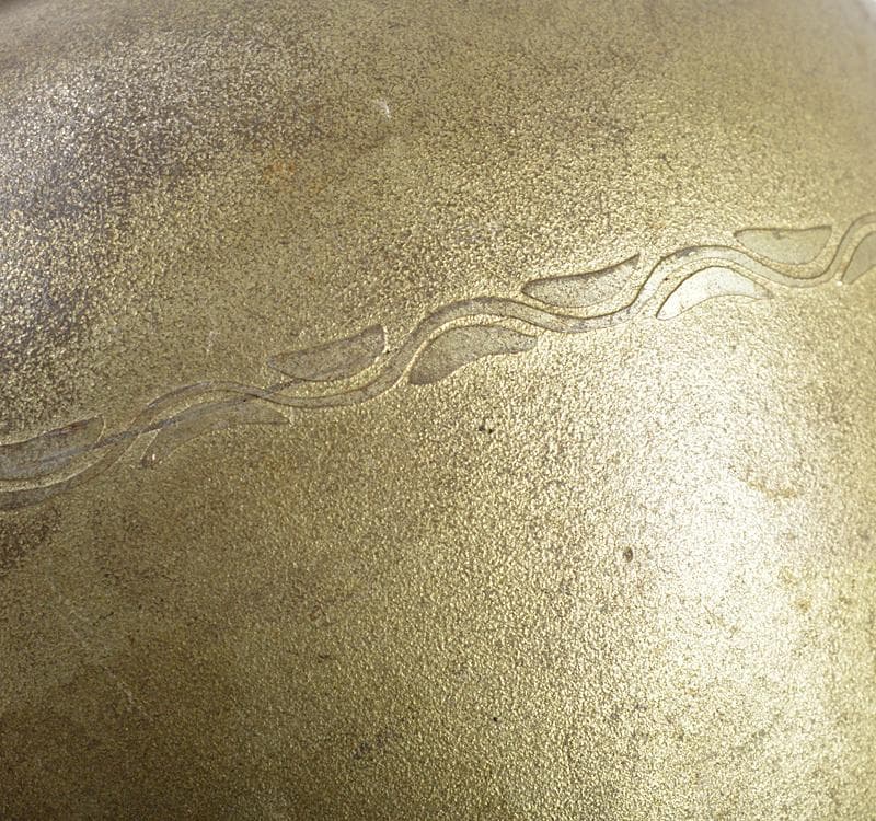 煎茶道具　古錫　茶壷　茶心壷　約472ｇ　M　R4680