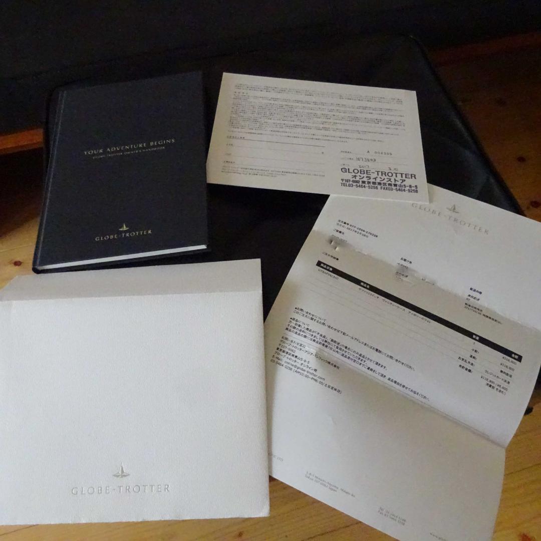 r*i様 GLOBE TROTTER グローブトロッター コスメケース13インチ