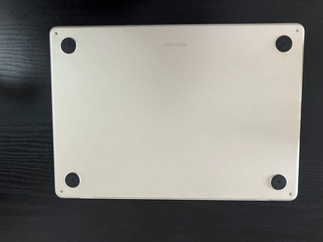 MacBook Air m2 2022 16ギガ　箱無し