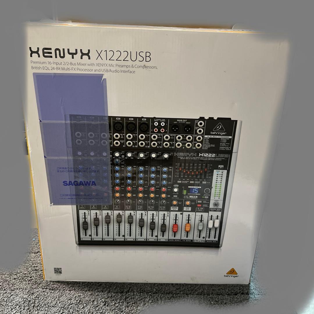 Behringer XENYX X1222USB アナログミキサー