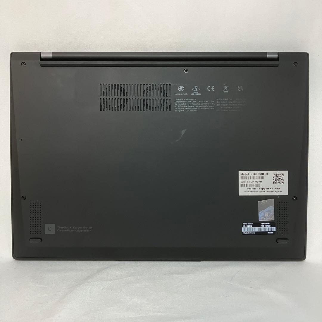 美品 X1 Carbon Gen10 第12世代 i5 8GB SSD オフィス