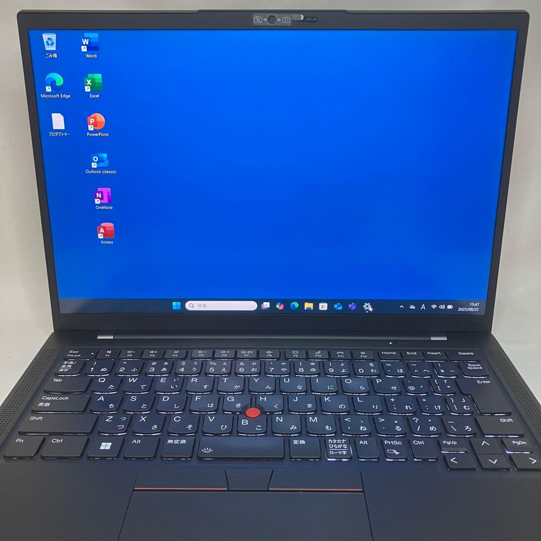 美品 X1 Carbon Gen10 第12世代 i5 8GB SSD オフィス
