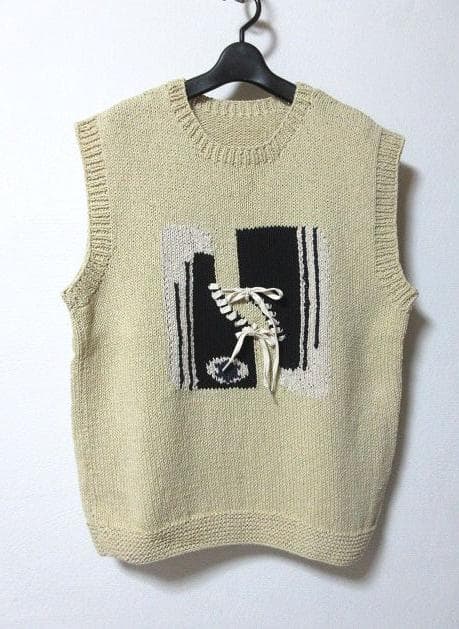 macmahon Knitting Mills. 靴 Sneaker ベスト