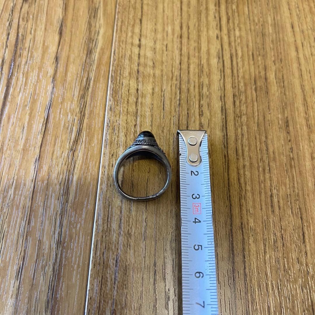 超希少！STUSSY x JAM  MADE RING オニキス