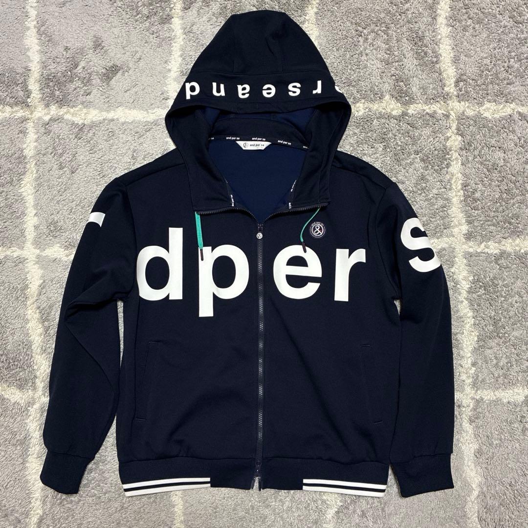 【美品】アンパスィ　ジップアップ　撥水