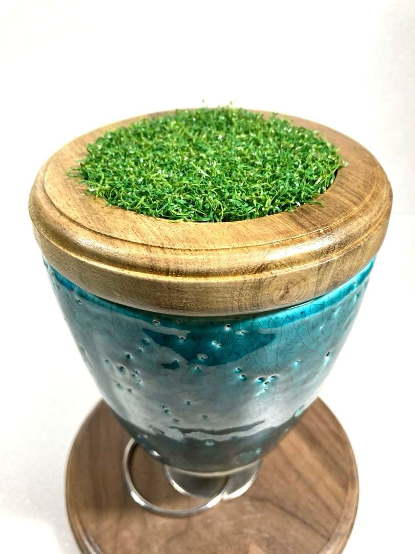 極　小型猛禽（ターコイズ）ブロック、パーチ（汚れ保護シート付）