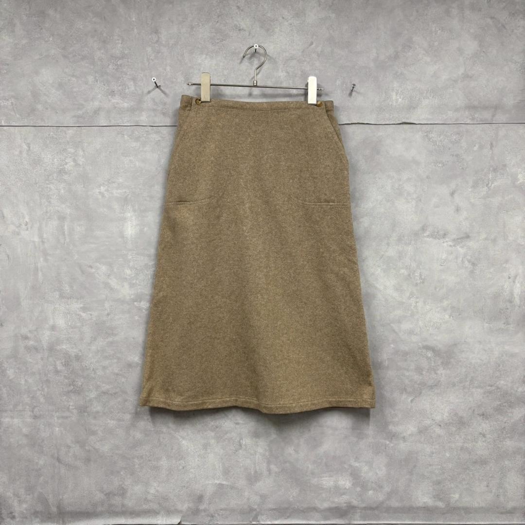 旧タグ MARGARET HOWELL ウールスカート　日本製 N1740