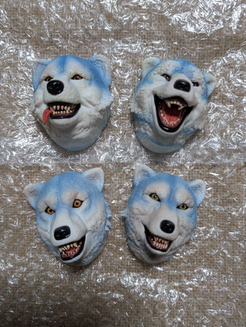 マンウィズ　ア　ミッション　一番くじ Ｈ賞 　フェイスマグネット　４種まとめ売り