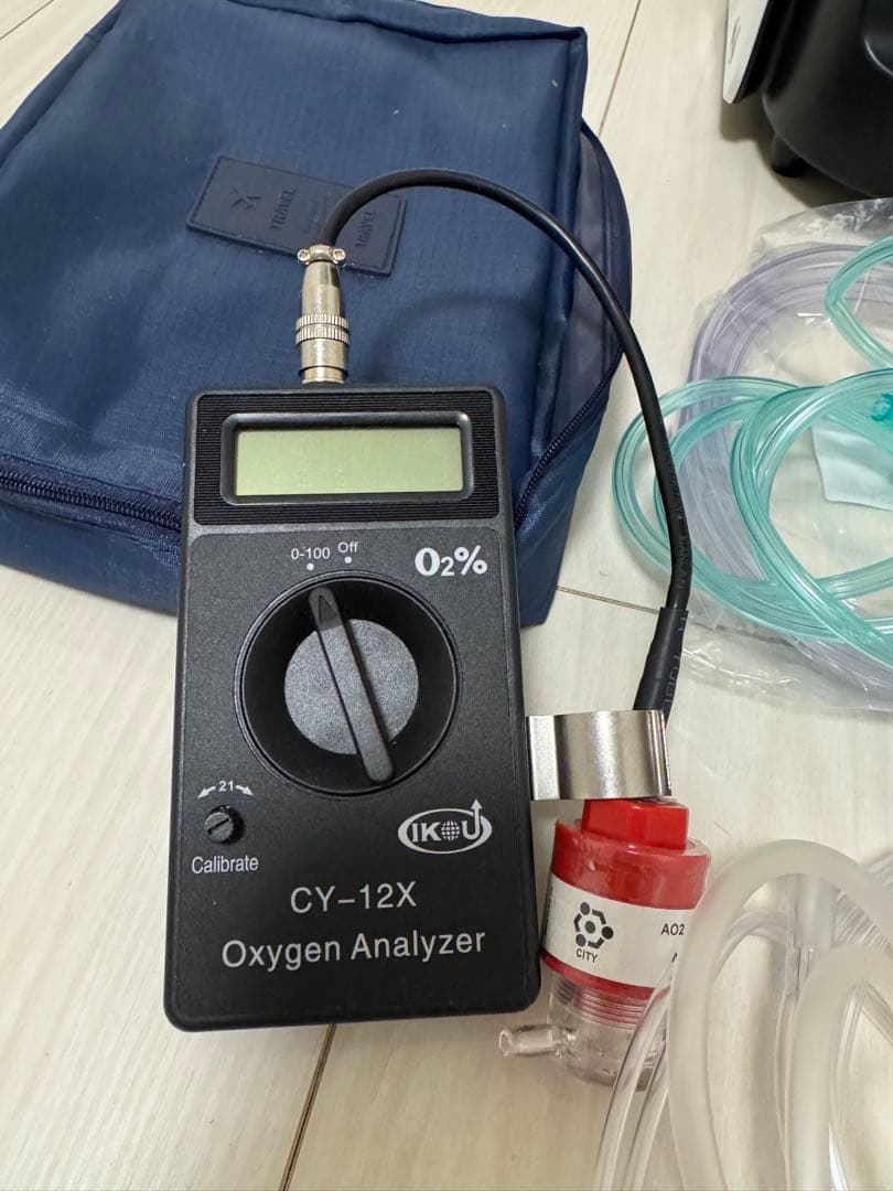 酸素室と酸素濃度系