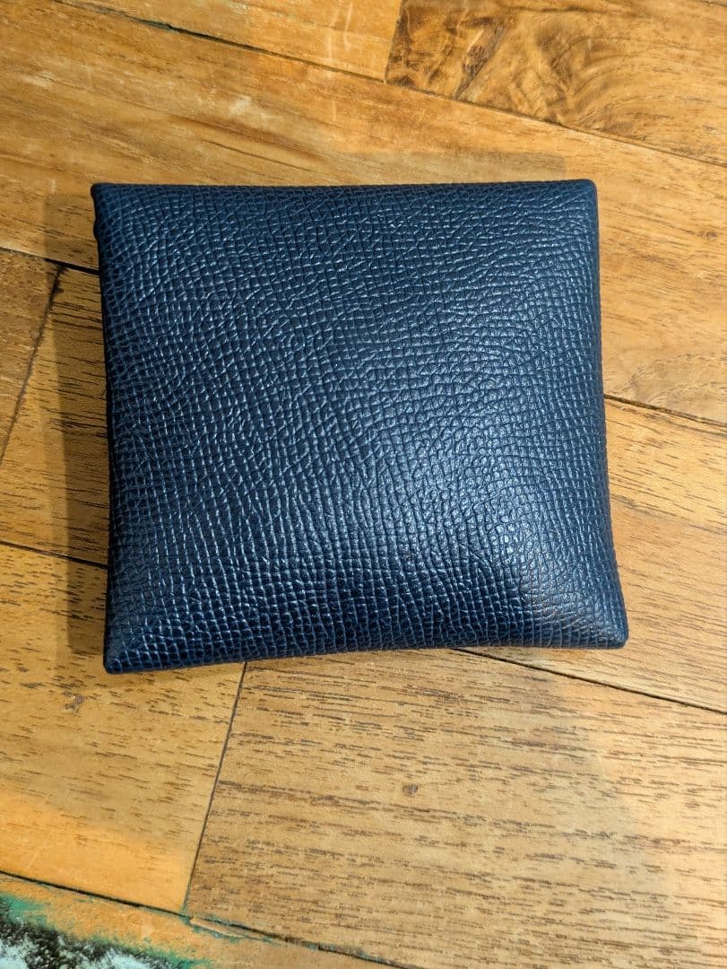 エルメス HERMES ケース 小銭入れ ネイビー