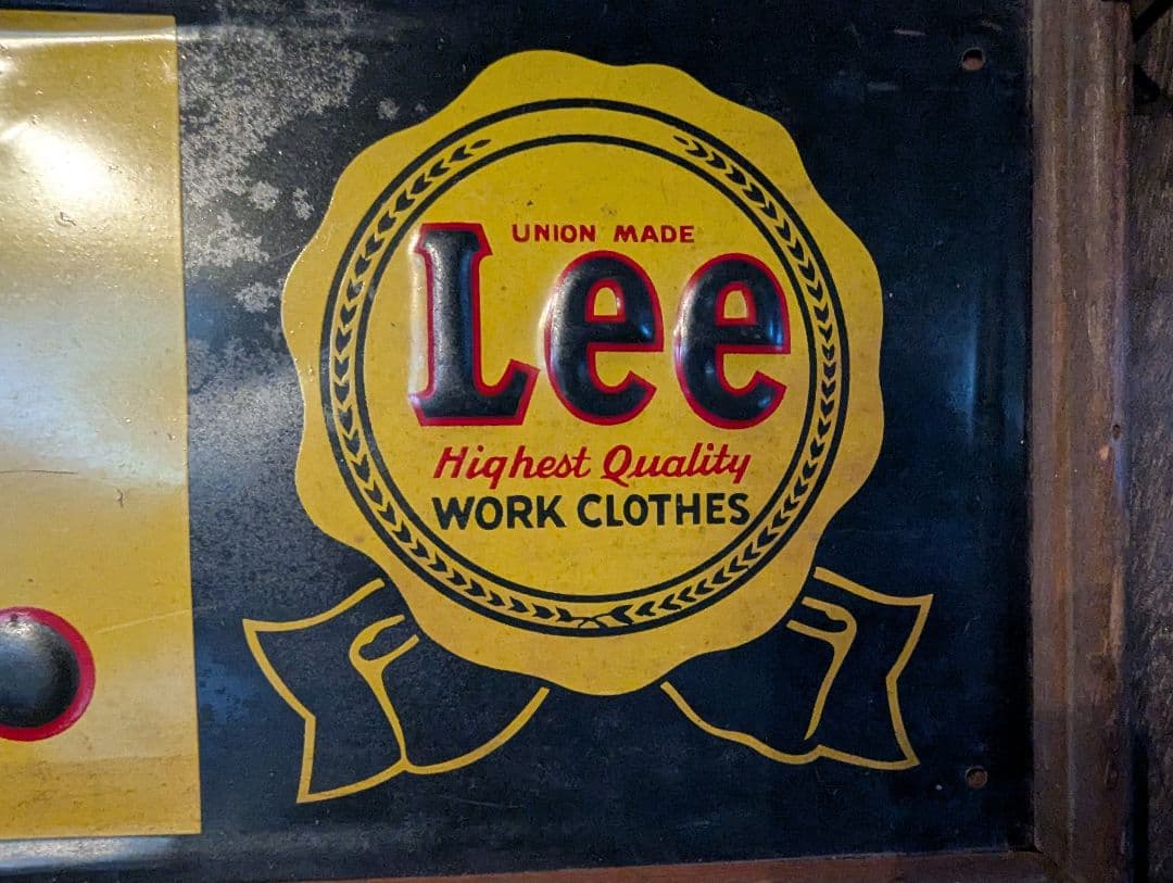 50s' Lee ビンテージ看板