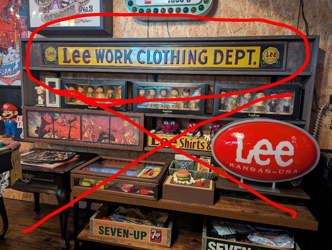 50s' Lee ビンテージ看板