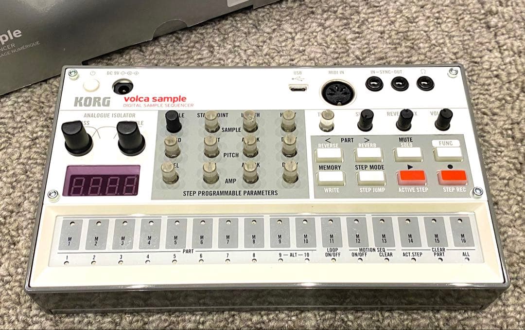 KORG volca sample2 【専用ケース付き】