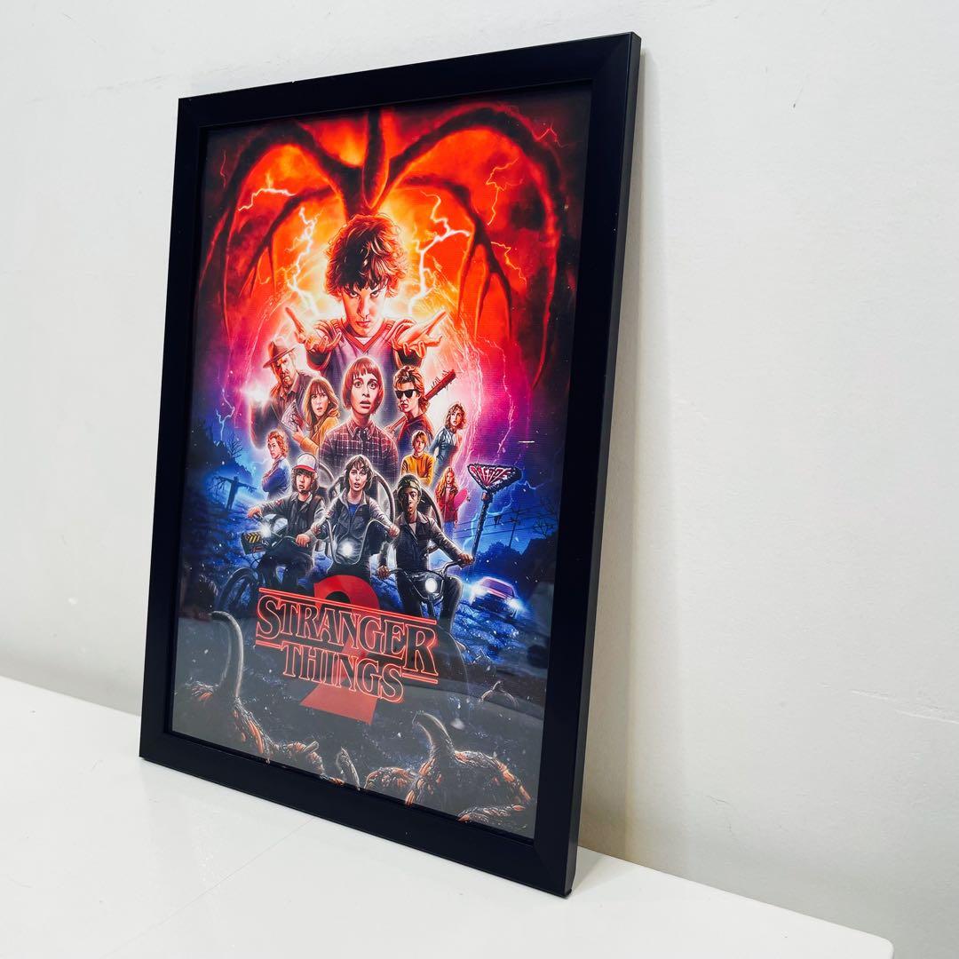 【専用出品】額付きポスター ストレンジャーシングス5枚セット(新品)