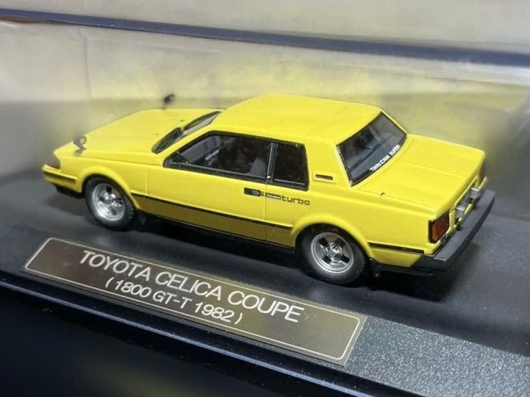 レア❗️ミニカー1/43 ハイストーリー トヨタ セリカ 1800 クーペGT-T