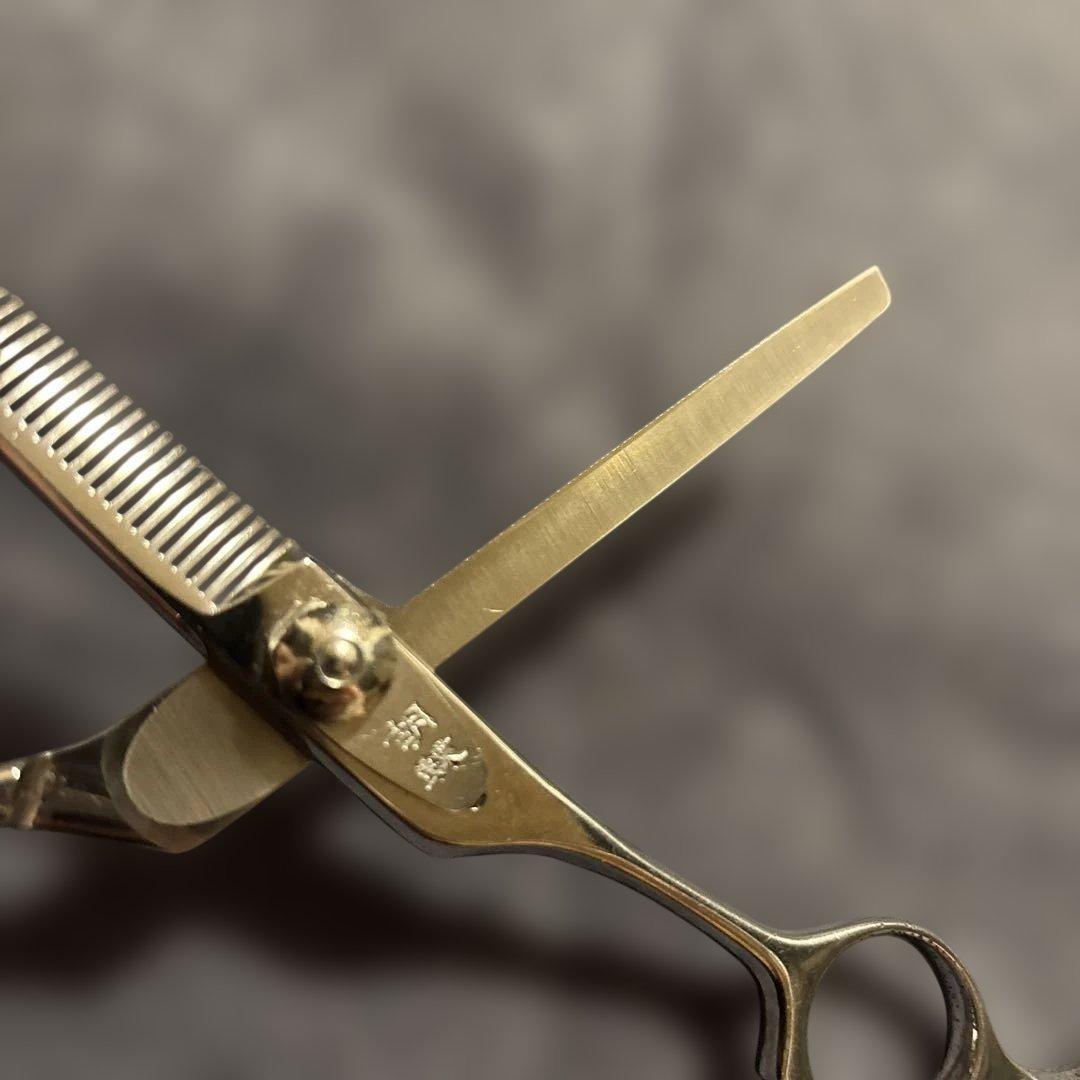 東京理器 胡蝶 TX42F すき鋏 セニングシザー トリミング ハサミ 42目