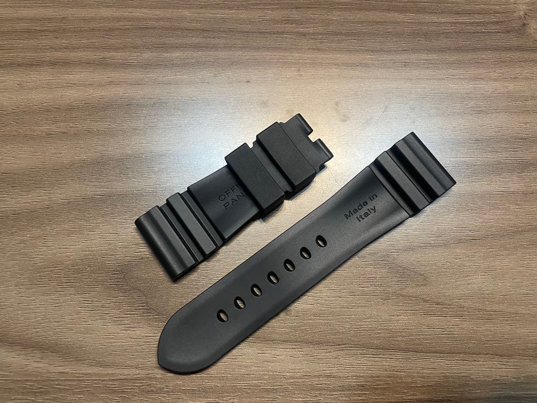 純正ベルト オフィチーネ・パネライ 26ｍｍ用 ブラック 腕時計 サブマシーブル
