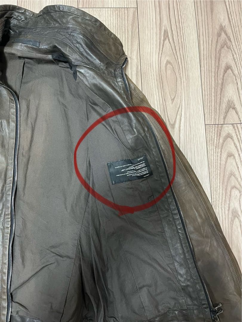 JULIUS ユリウス レザージャケット