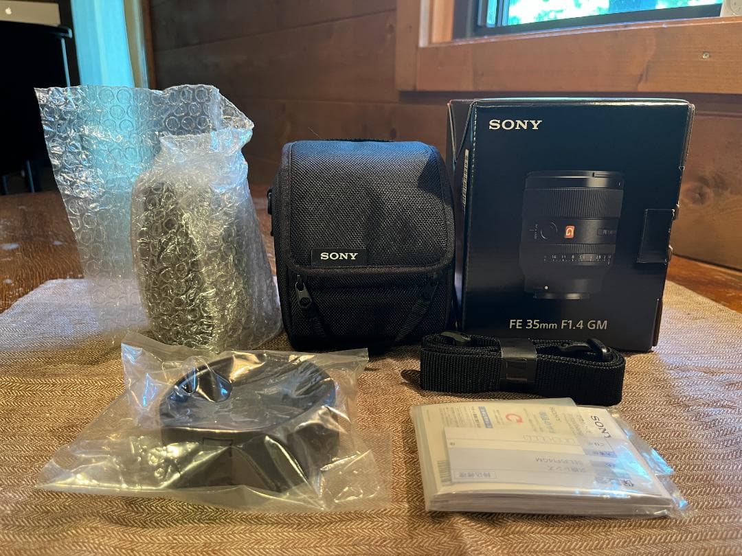 【最安値級】SONY FE35mm F1.4 GM 単焦点レンズ 美品