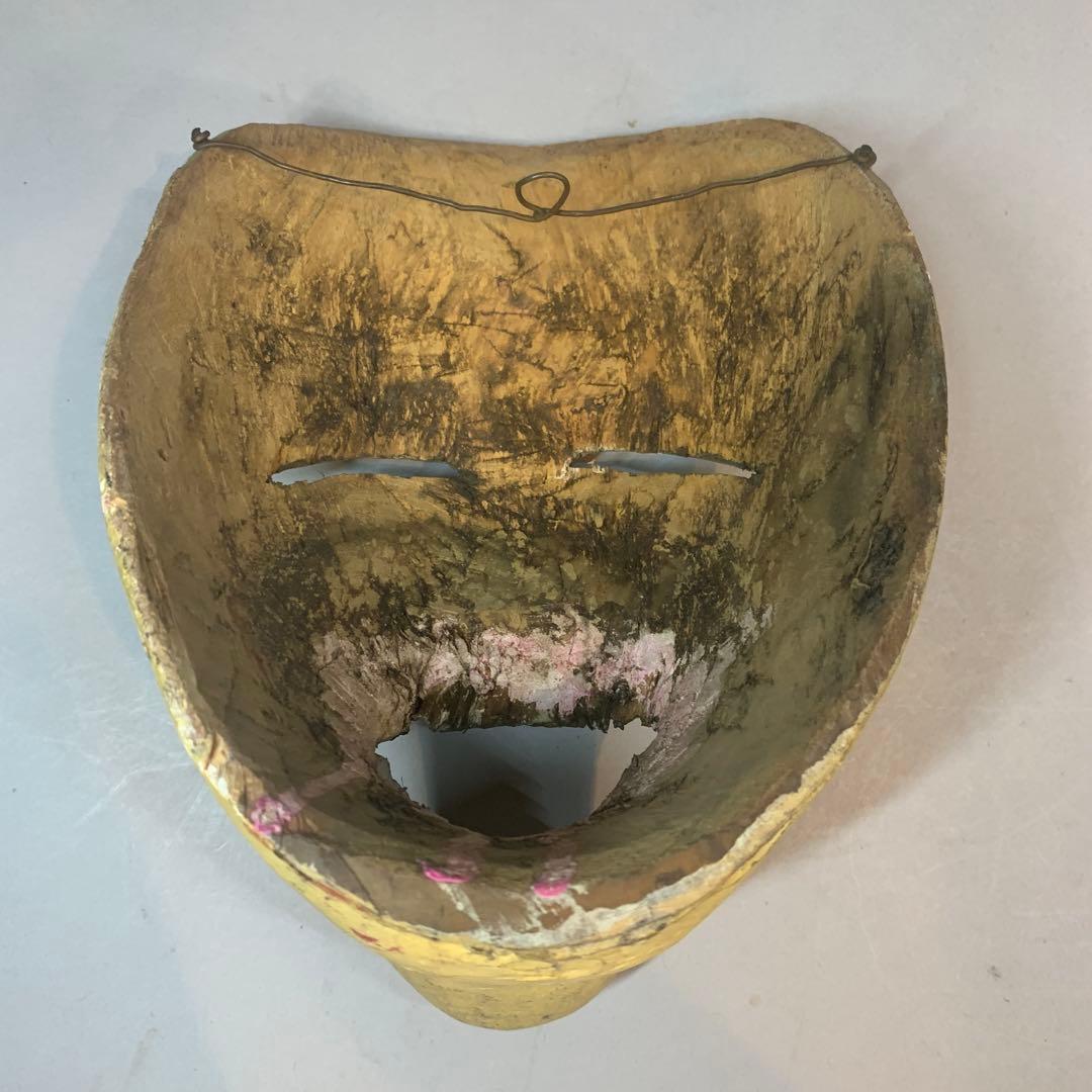 木彫　面　/飾面　能面