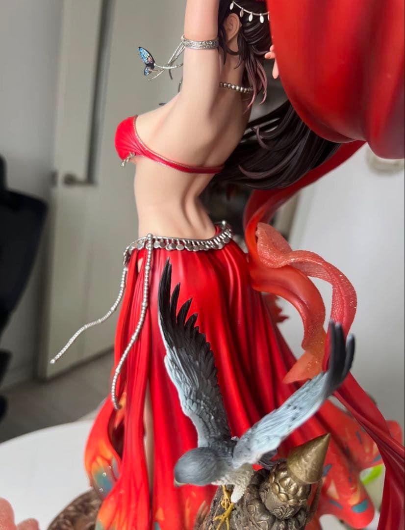 鬼刀シリーズ TES 風鈴フォンヤオ姫海琴の煙風鈴アスミ スタチュー フィギュア