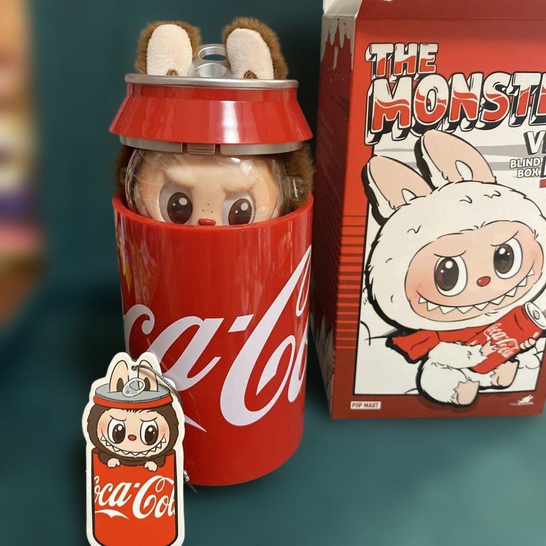 【正規品保証】コカコーラ　ラブブ　Labubu ぬいぐるみ　シークレット