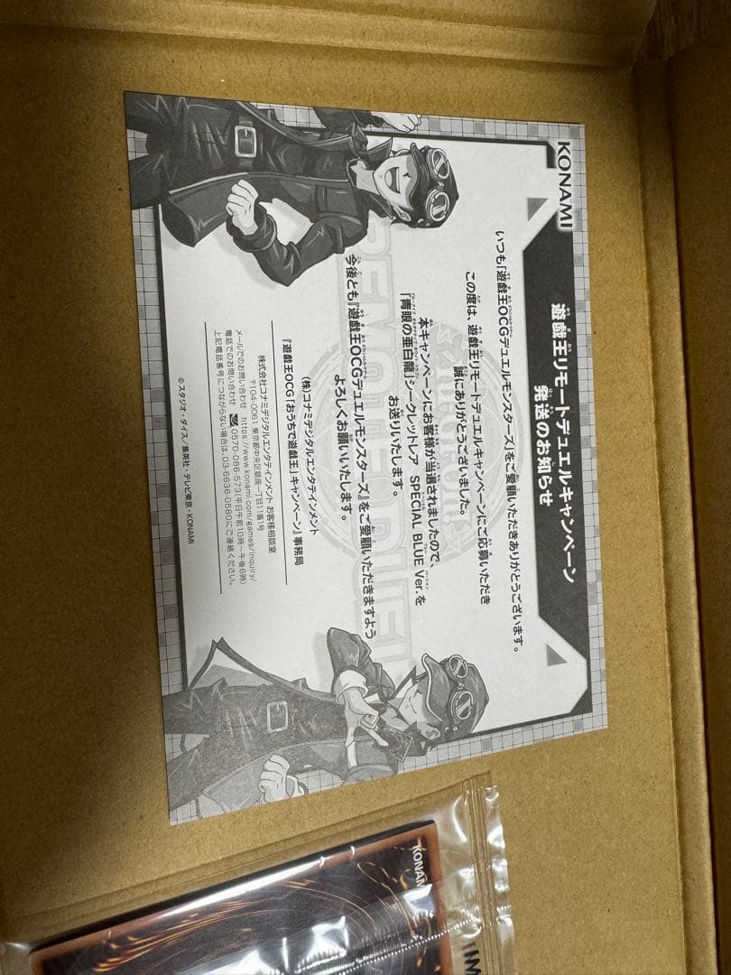 遊戯王 OCG 青眼の亜白龍 シークレット  SPECIAL BLUE Ver.