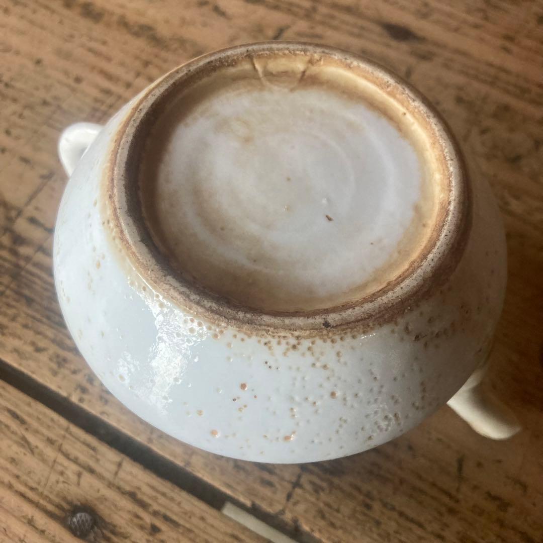 急須　茶壺　中国古玩　清　景徳鎮　蛍手　煎茶　中国茶　民藝　骨董　アンティーク