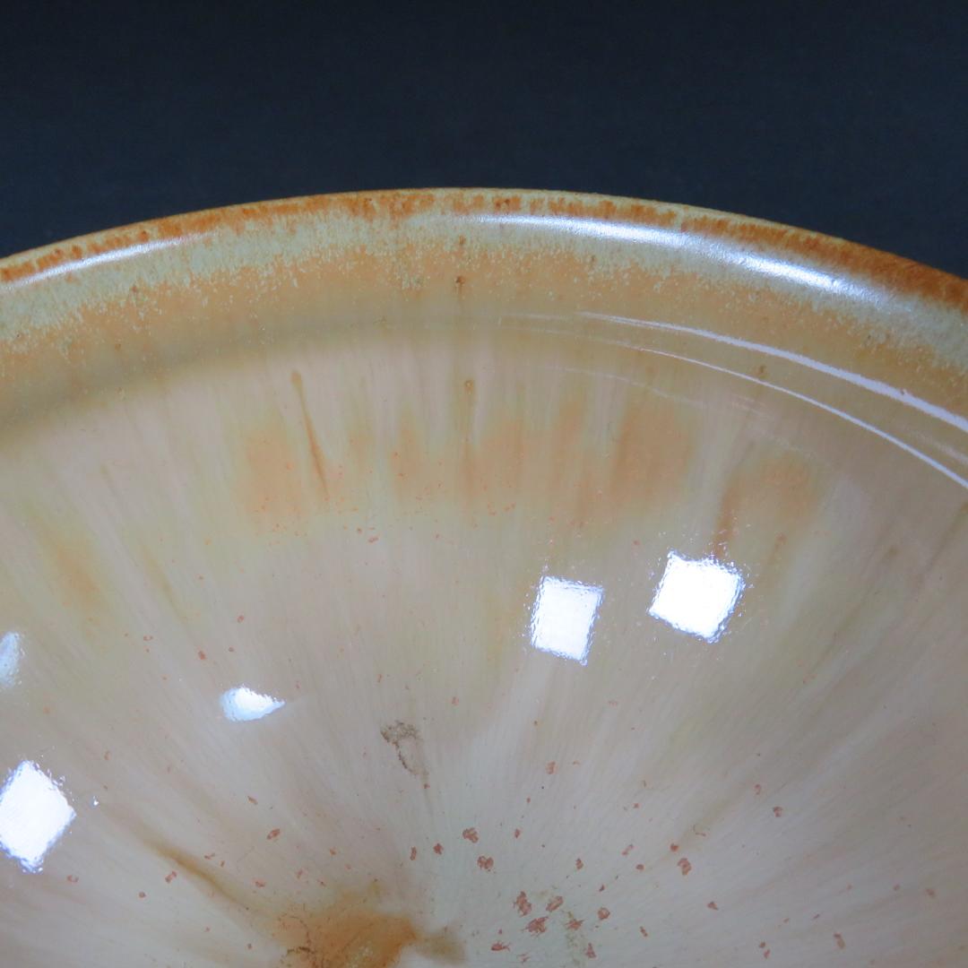 茶碗 玳皮天目 桂山 木箱 在銘 抹茶碗 茶器 茶道具 茶の湯 お稽古