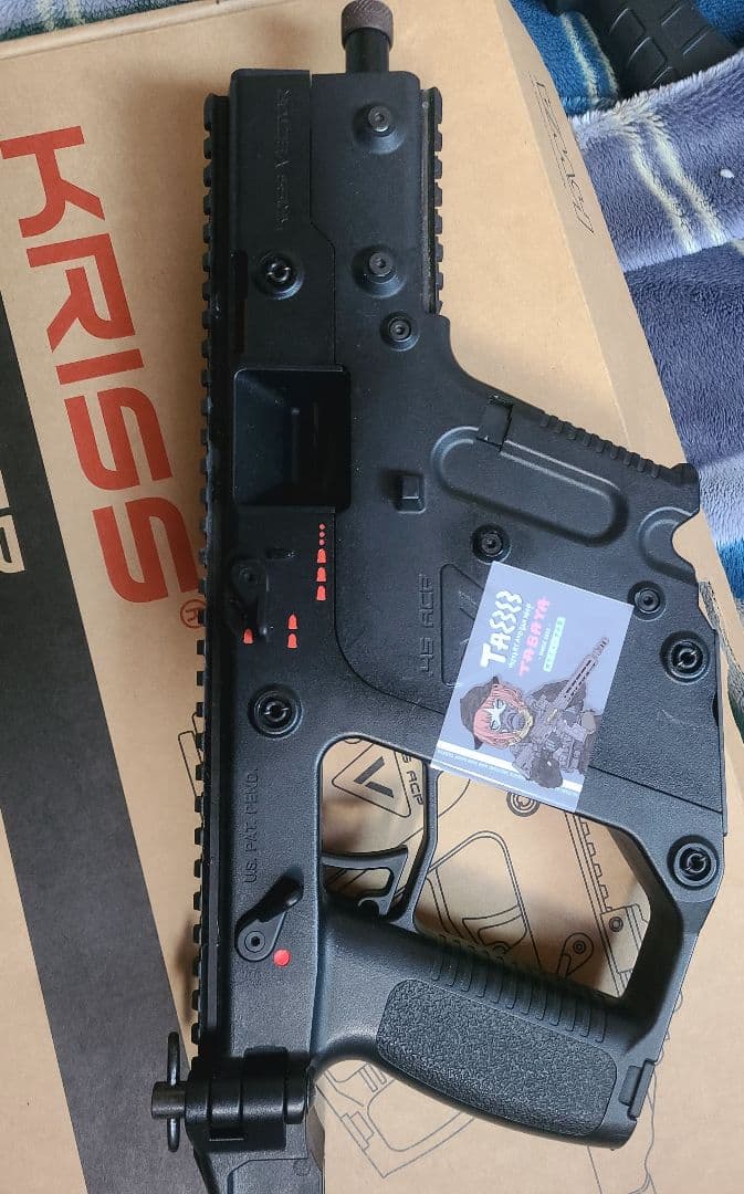 KRISS VECTOR ガスガン ブラック