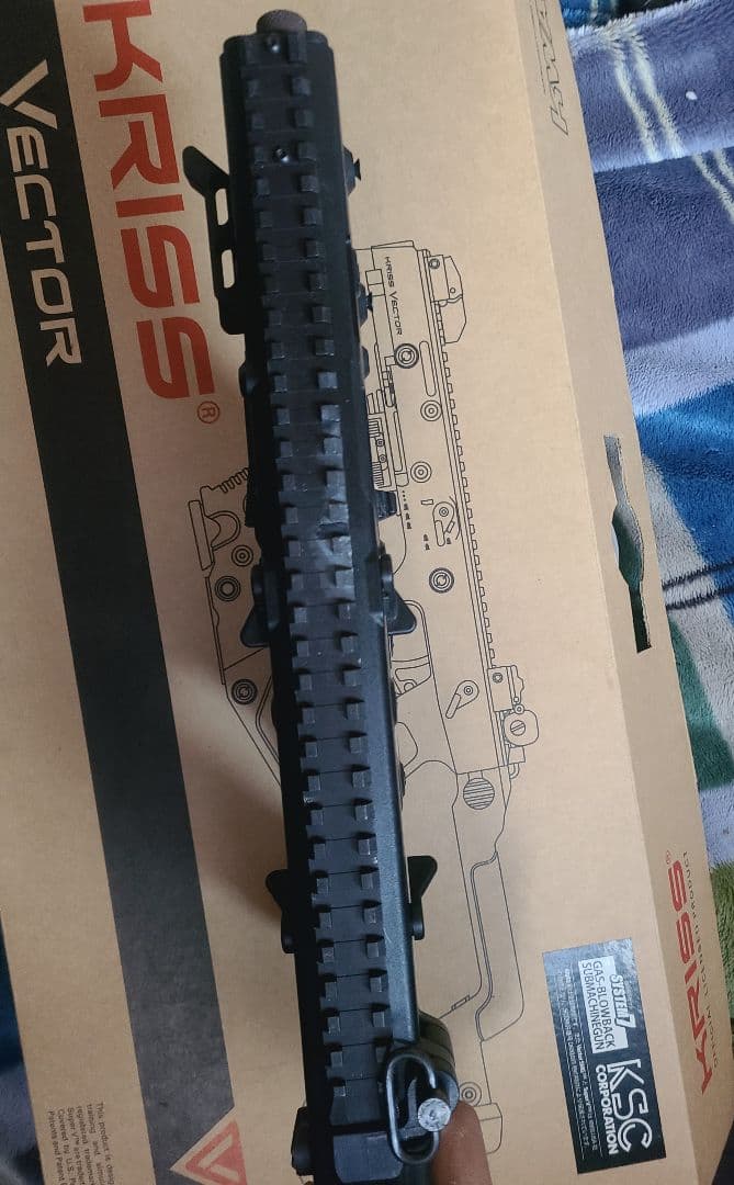 KRISS VECTOR ガスガン ブラック