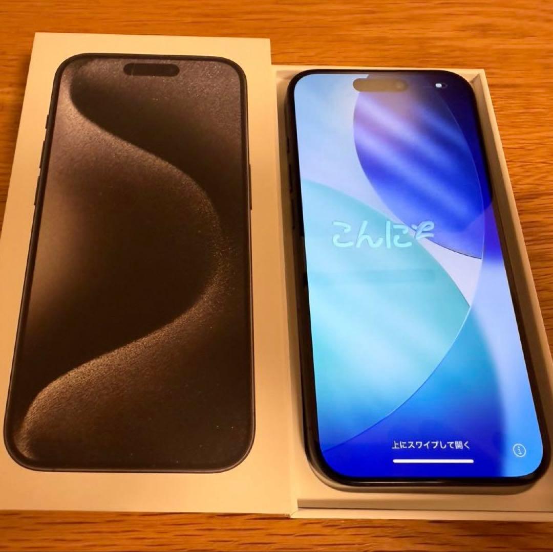 iPhone 15 Pro 256GB SIMフリー スペースブラック 本体