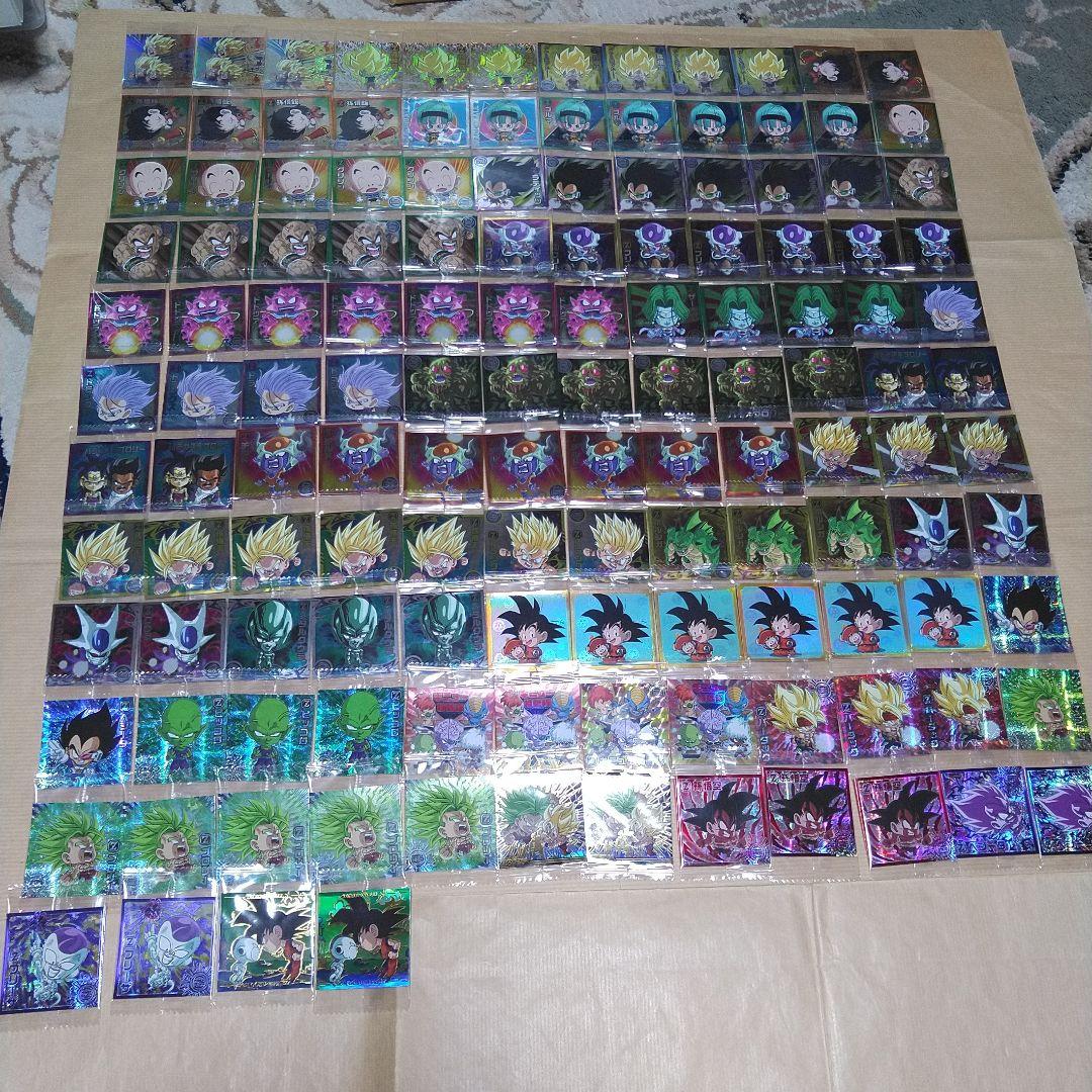 ドラゴンボール ウエハース シール 食玩 超戦士ウエハースシール 他 1285枚