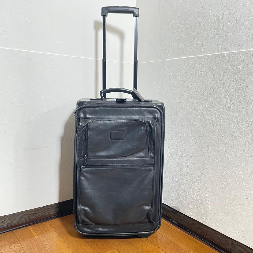 【廃盤希少品】TUMI オールレザー　キャリー　ケース 67L　3-4泊仕様