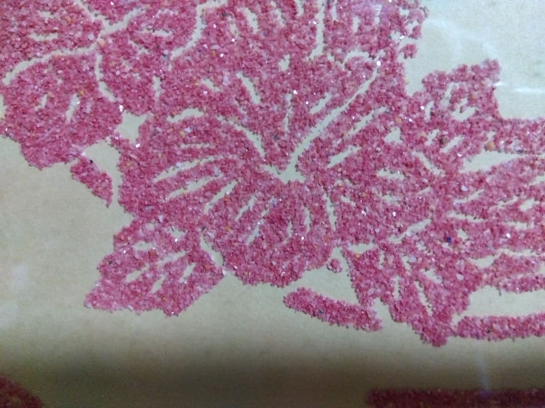 本珊瑚　沖縄　首里城　珊瑚画　珊瑚アート　額入り