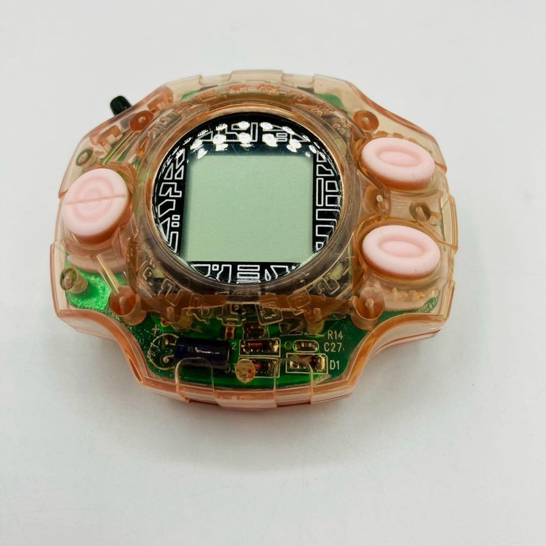 【希少】 デジヴァイス2 クリアピンク ヒカリカラー 1999 BANDAI