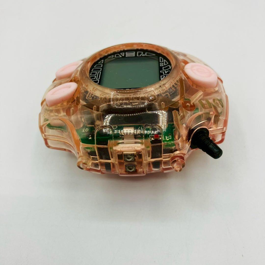 【希少】 デジヴァイス2 クリアピンク ヒカリカラー 1999 BANDAI