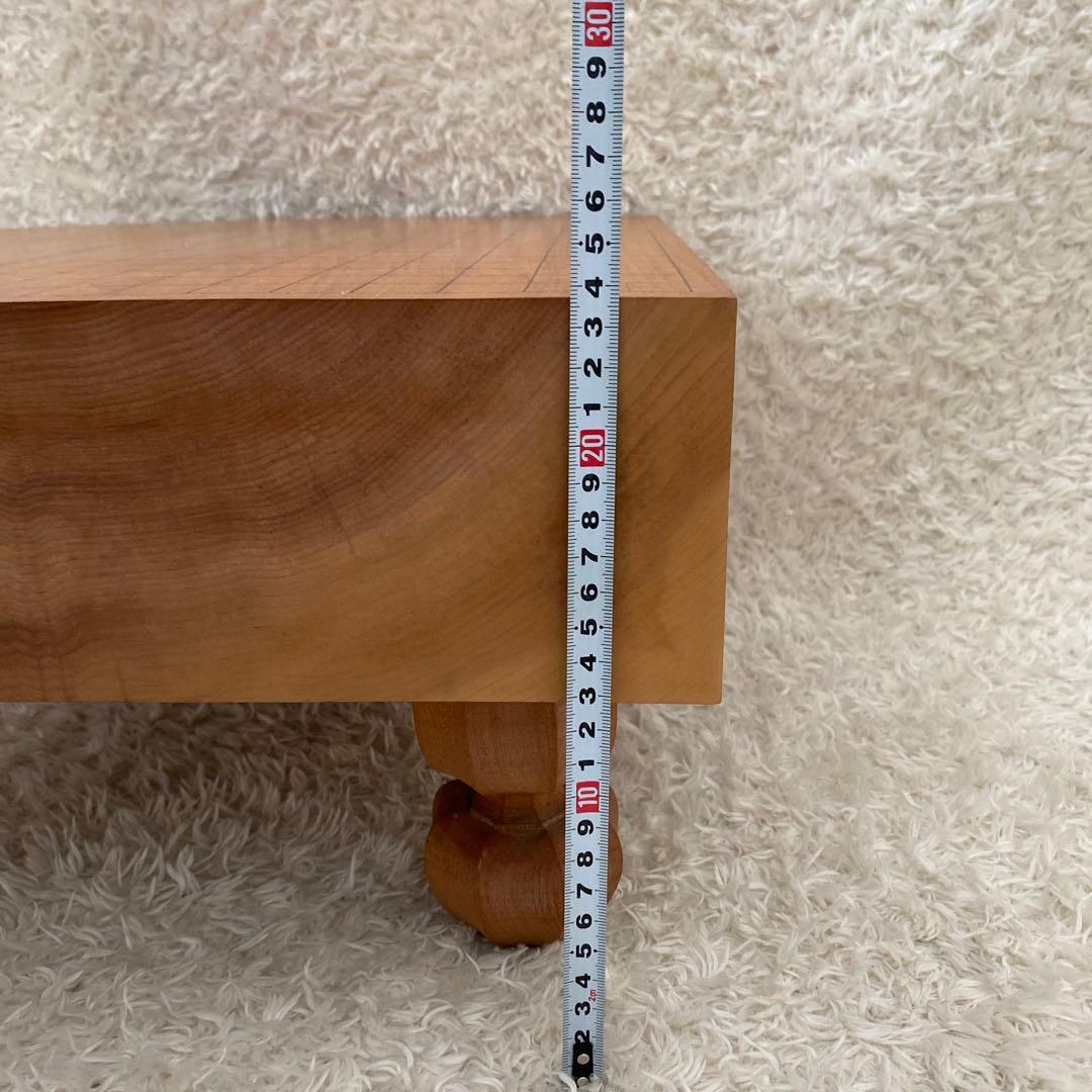 ◯囲碁　碁盤 碁石 セット 足付 ヘソ有り 蛤碁石