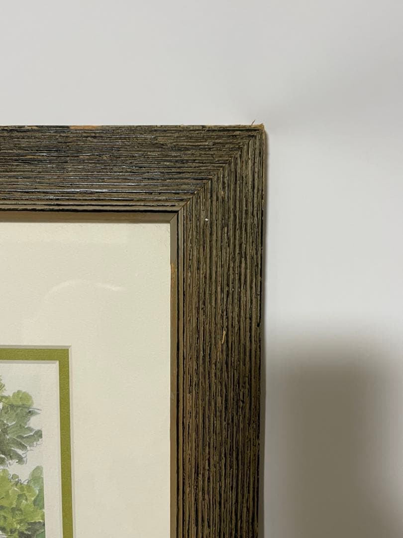 奥津国道ジグレー版画額装28／３５０