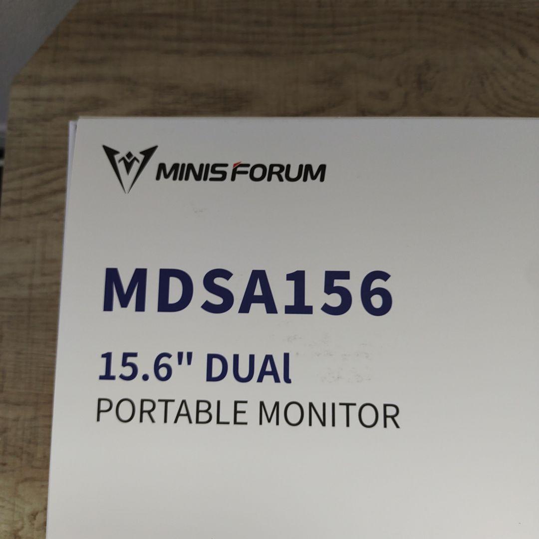 Minis Forum MDSA156 15.6in デュアルポータブルモニター