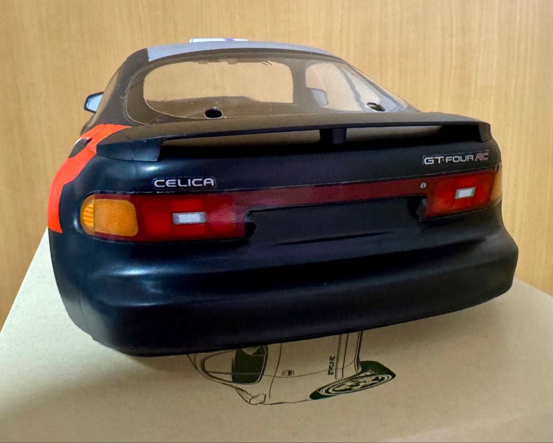 タミヤ　トヨタ セリカ GT-Four RC (ST185) ボディ　ラトバラ風