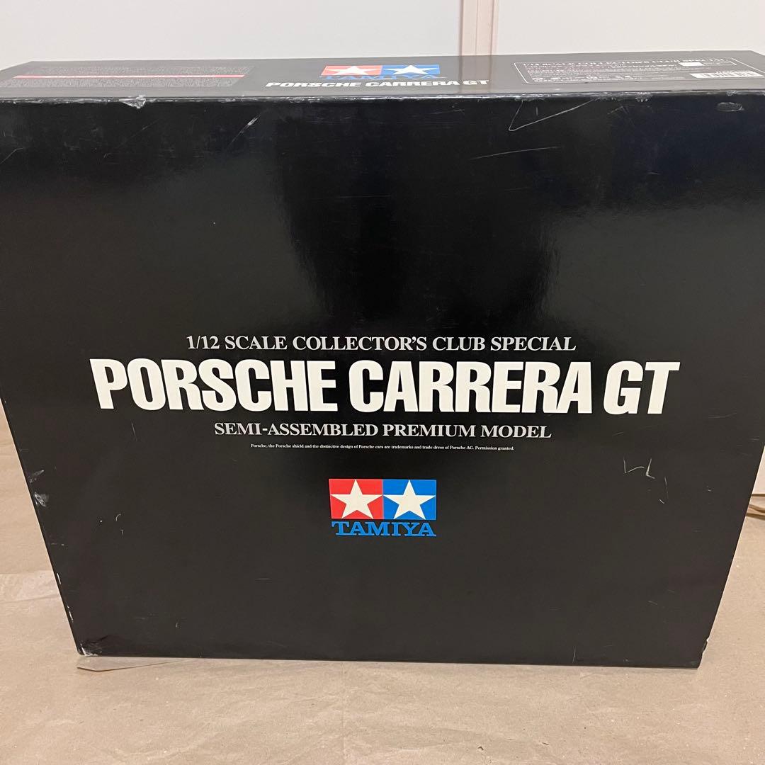 【未使用級】タミヤ 1/12 ポルシェ カレラGT セミアッセンブル 23206