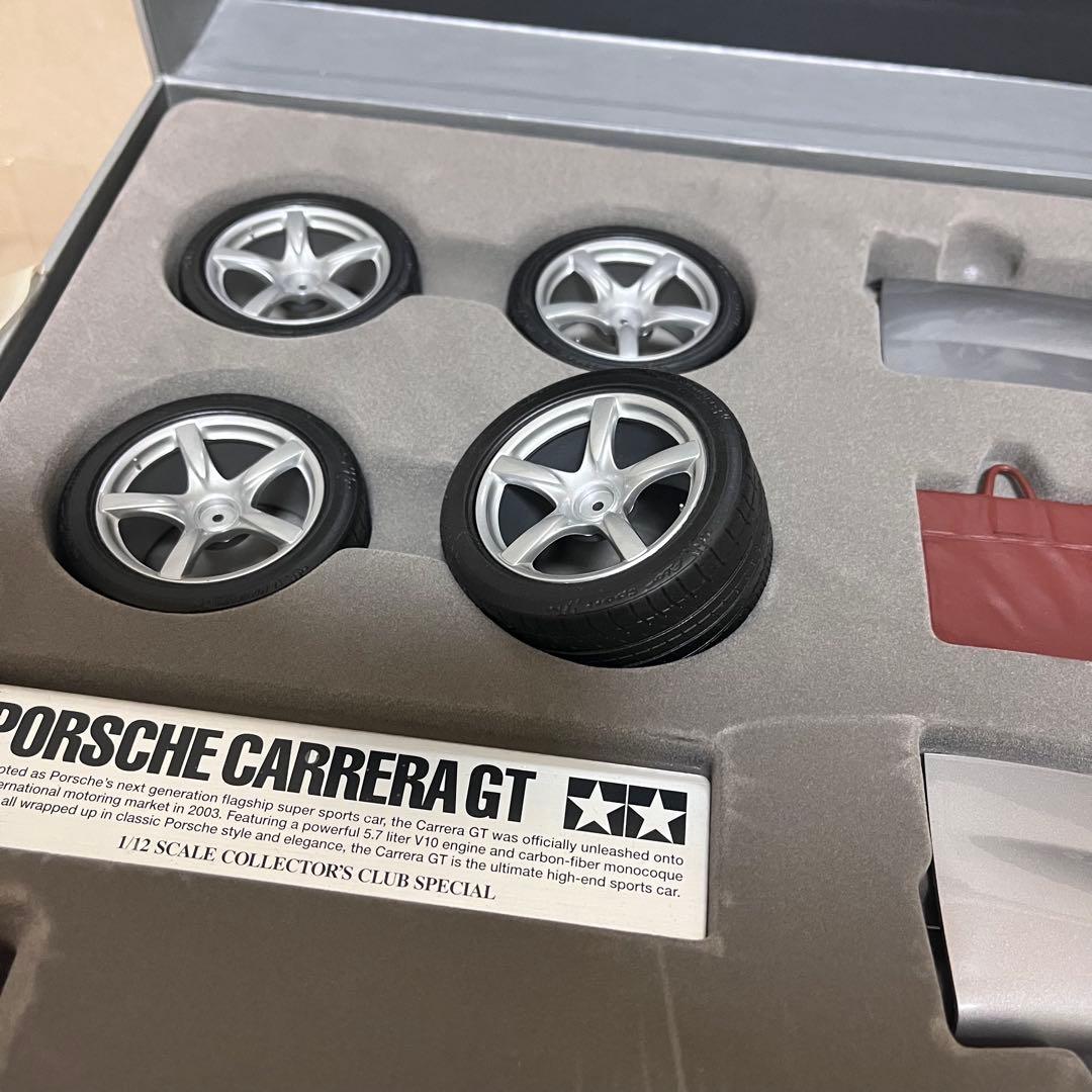 【未使用級】タミヤ 1/12 ポルシェ カレラGT セミアッセンブル 23206