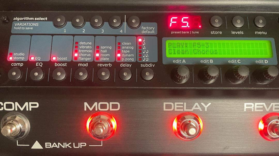 t.c. electronic G-Natural ギターエフェクター